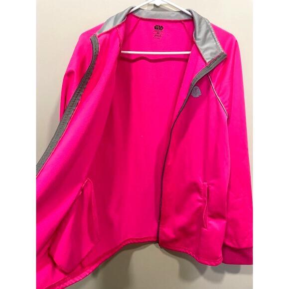 Star Wars Rogue One Women's Pink Full Zip Athletic Full Zip Jacket Sz EG/XL - Picture 4 of 9